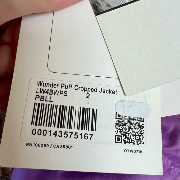 Lululemon wunder puff jacket - Picture 5 of 5